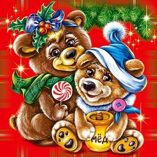 Схема вышивки «рождество»