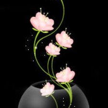 Схема вышивки «ваза»