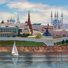 Схема вышивки «Казань»