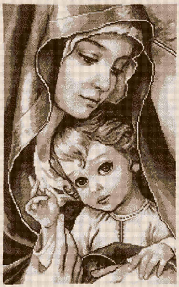 мадонна с ребёнком - предпросмотр