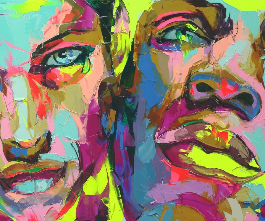 абстракция;) - поп-арт - оригинал