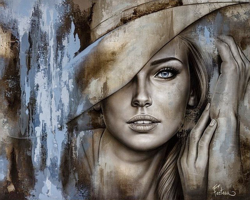 девушка - оригинал