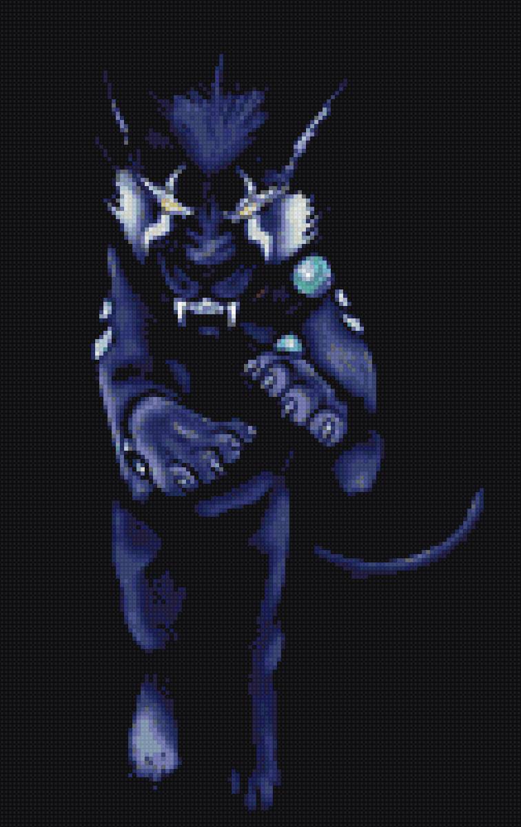 Друид - варкрафт, друид, игра, кот, облик кошки - предпросмотр