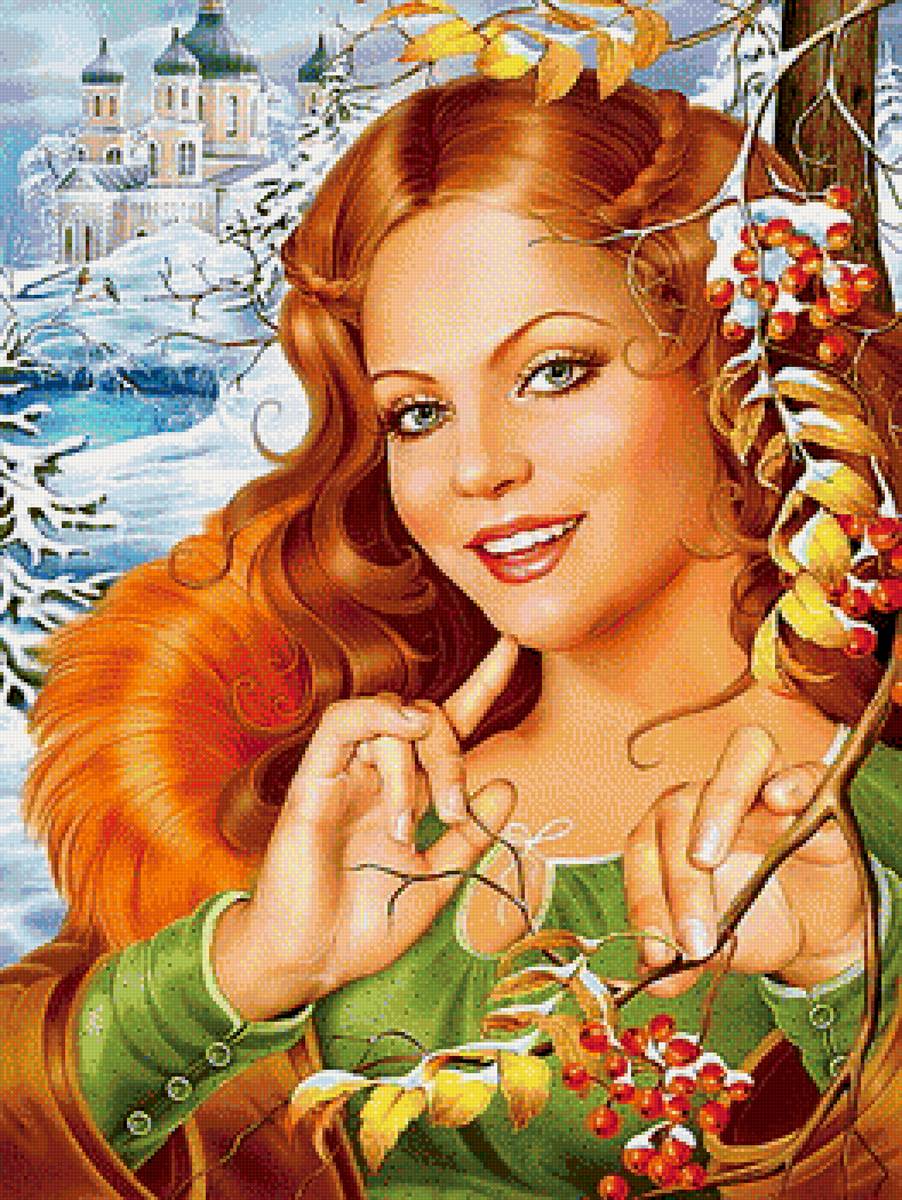 зимняя рябина - предпросмотр