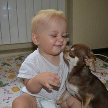 Схема вышивки «дети и животные»