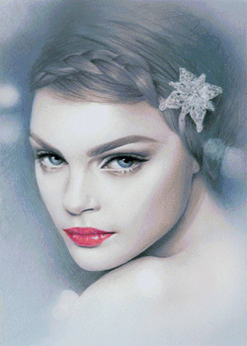 взгляд девушки - предпросмотр