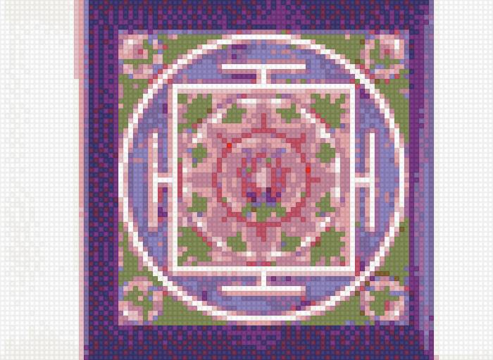 Мандала "Бесконечно женское начало" - мандала, женственность - предпросмотр