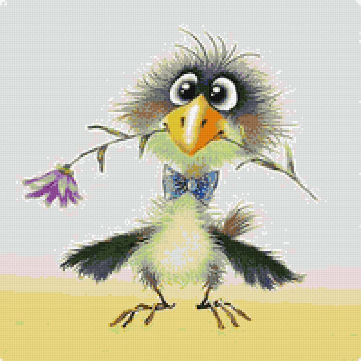 Чудо в перьях - птица, дети - предпросмотр