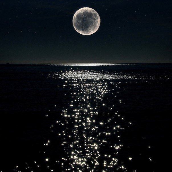 луна - море, ночь, луна - оригинал
