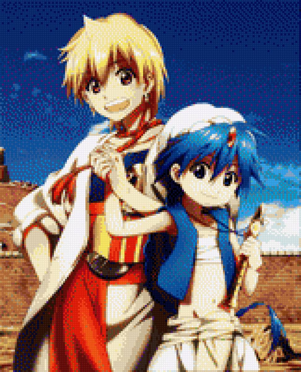 маги - аниме маги - предпросмотр