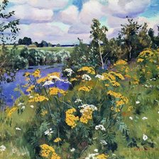 Схема вышивки «Рылов Полевая рябинка»