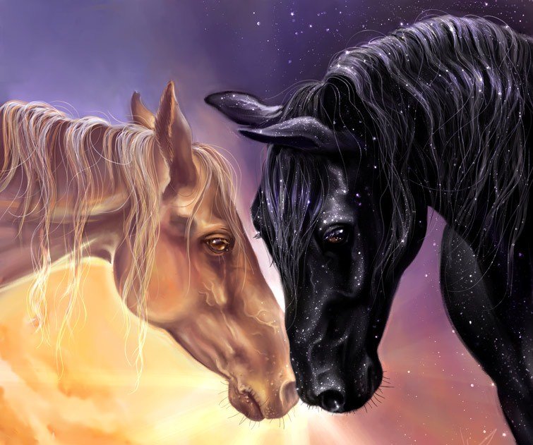 Лошади и любовь - лошади - оригинал