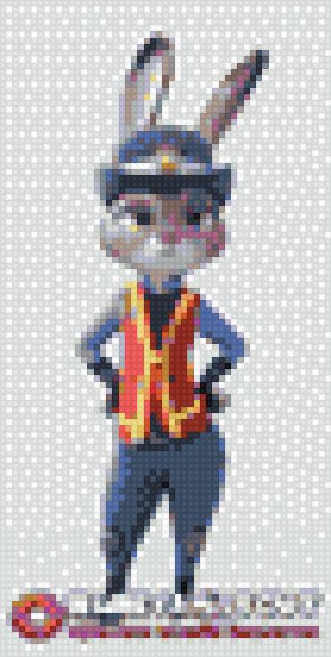 Закладка "Джуди Хопс" - закладка для книг джуди хопс - предпросмотр