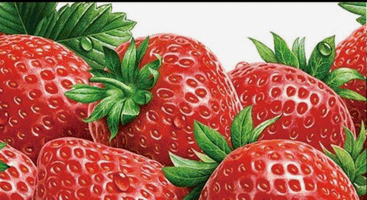 клубника - натюрморт - предпросмотр