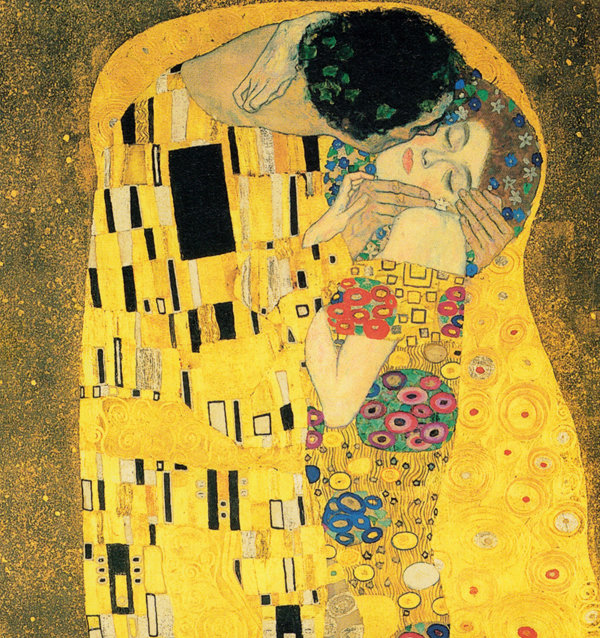 климт поцелуй - картина, климт, поцелуй - оригинал