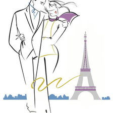 Схема вышивки «Париж»