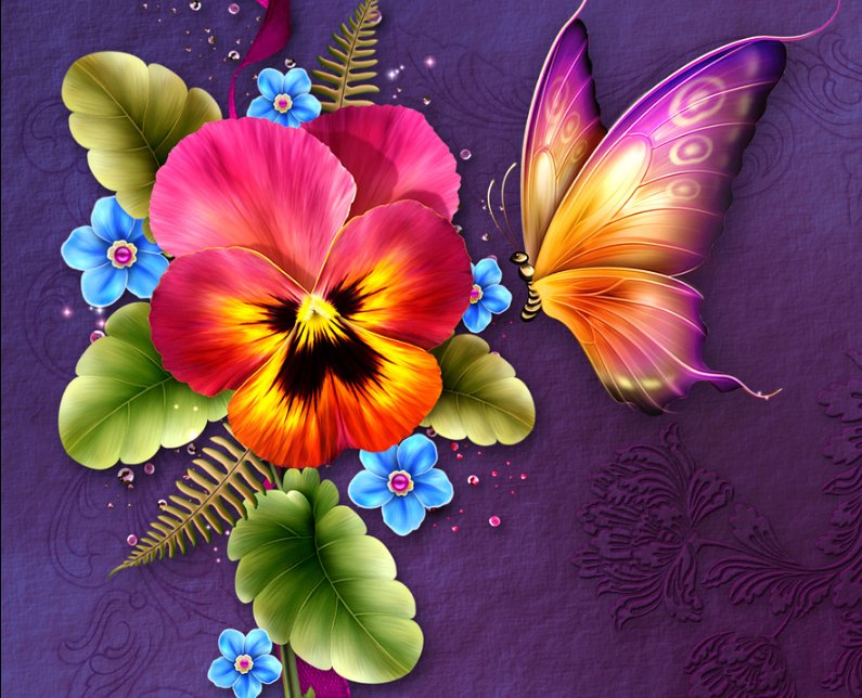 №1316716 - цветы - оригинал