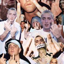 Схема вышивки «Eminem»