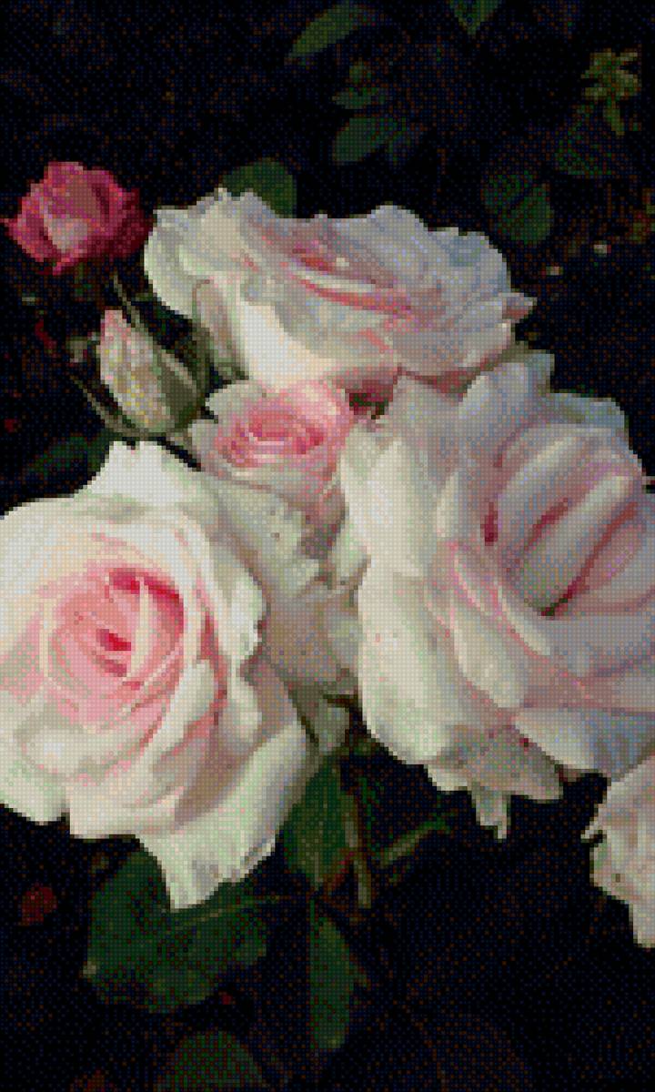 Цветы 2 - ночь, цветок - предпросмотр