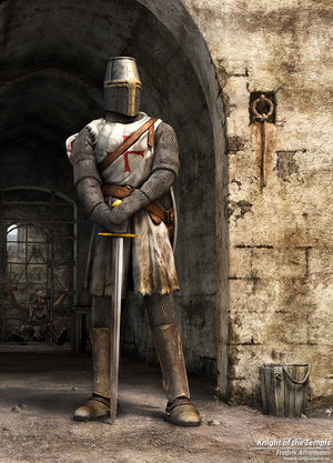 рыцарь-крестоносец - оригинал