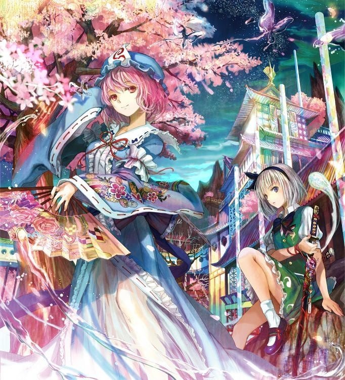 Девушки - аниме - оригинал