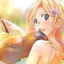 Схема вышивки «Скрипачка»