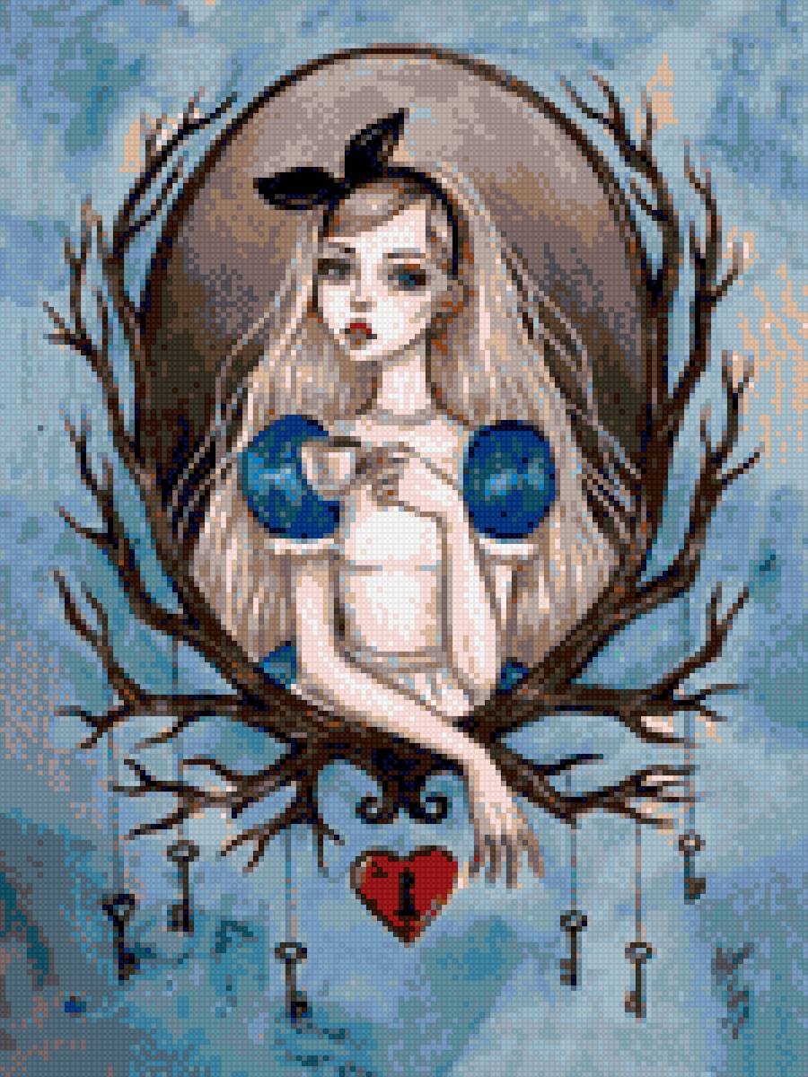 Алиса - чеширский кот, алиса в стране чудес - предпросмотр