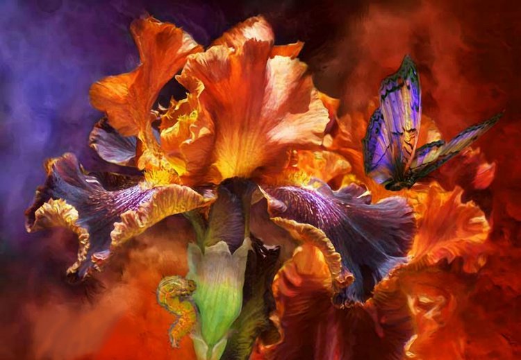 4556 - цветы - оригинал