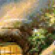 Предпросмотр схемы вышивки «fontána,domček,kvety» (№1325305)