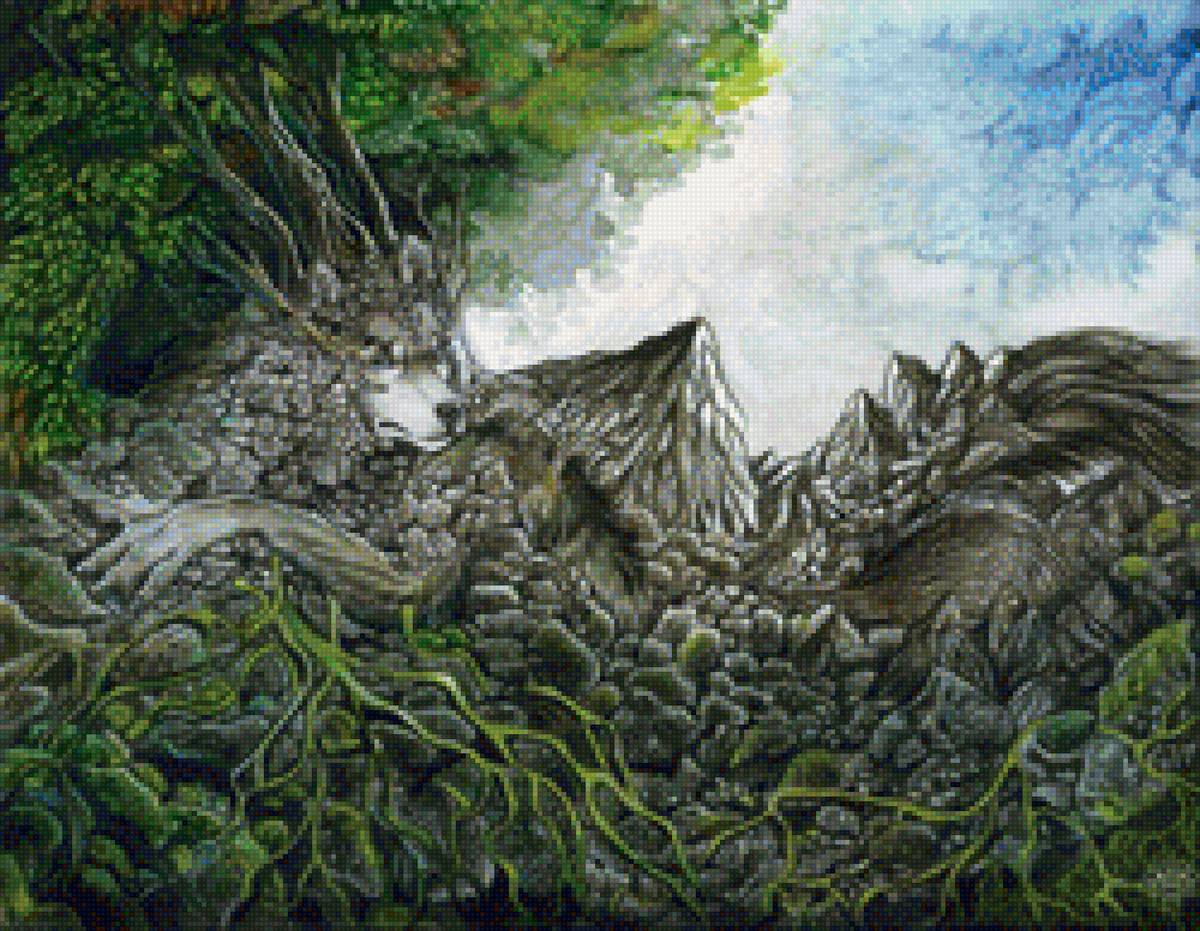 дракон земли - дракон, фэнтези - предпросмотр