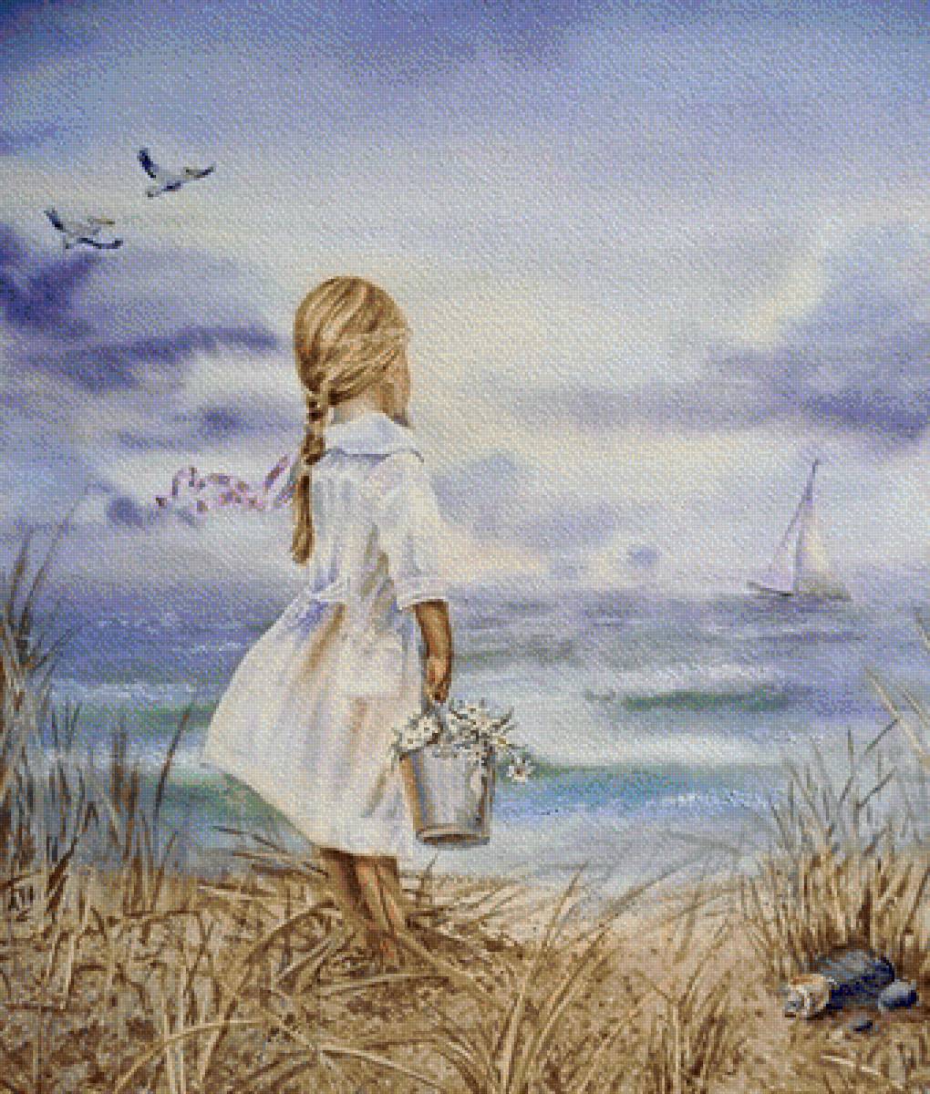 на берегу - предпросмотр