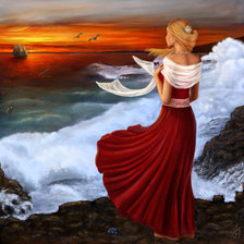 Схема вышивки «ассоль»