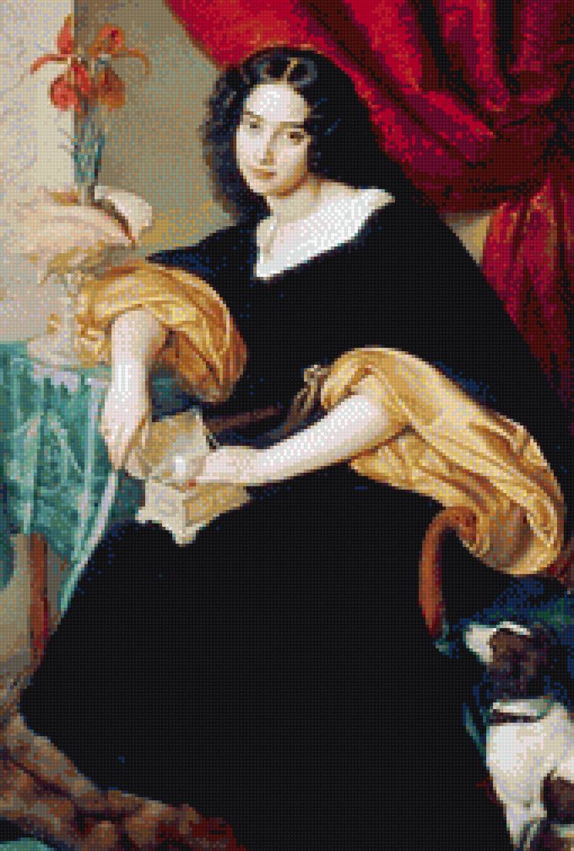 портрет девушки - девушки, портреты, люди - предпросмотр