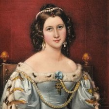 Схема вышивки «портрет.девушка»