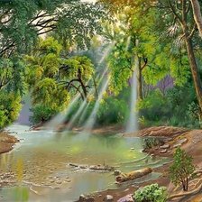 Схема вышивки «Волшебный уголок»