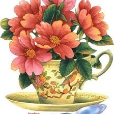 Схема вышивки «букетик»