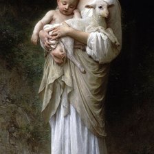 Схема вышивки «мадонна с ребенком»