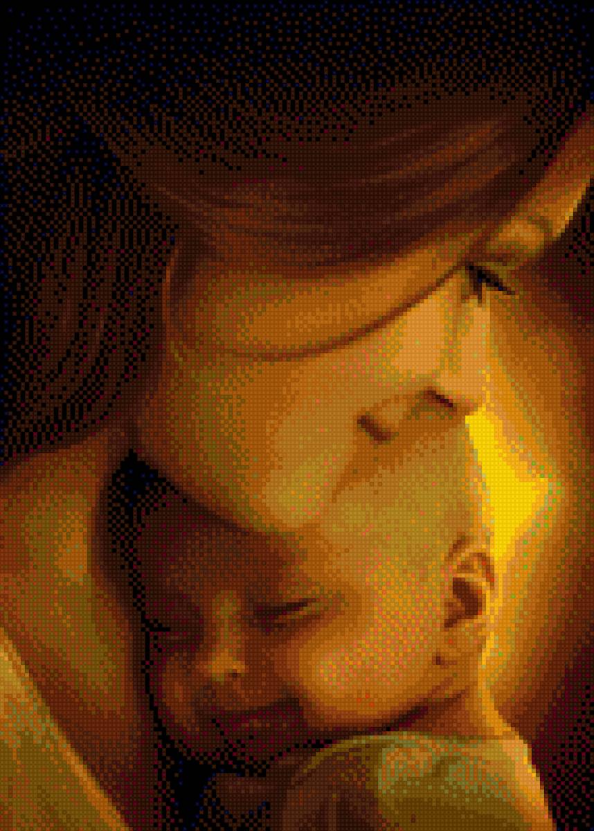 Счастье материнства - мама, ребенок - предпросмотр