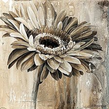 Худ.Linda Thompson.  Гербера.