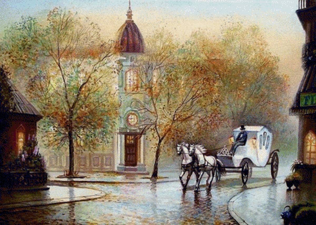 Когда-то тогда - город, городской пейзаж, старина, старинный город - предпросмотр