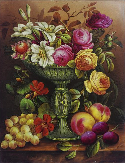 ovocie,misa kvety - оригинал