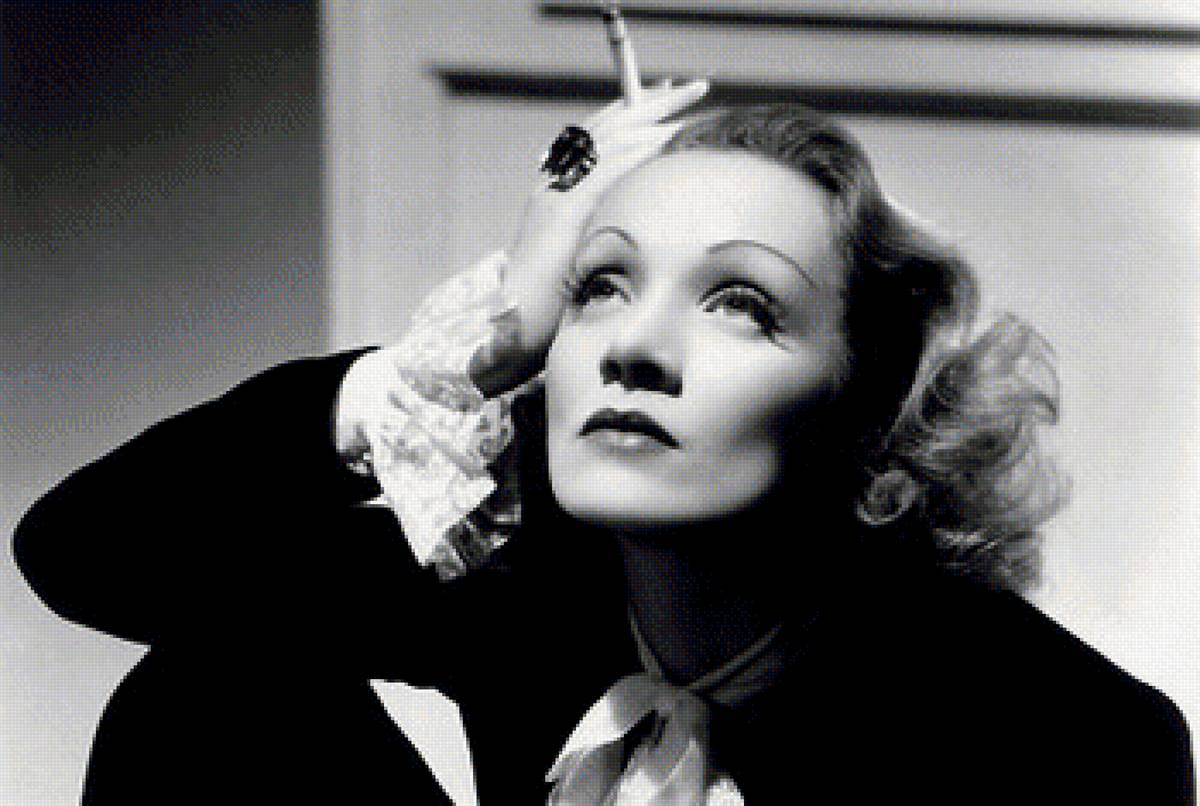 Марлен Дитрих - актриса, кино, черно-белое - предпросмотр