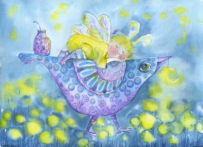 Пчелка и варенье - оригинал