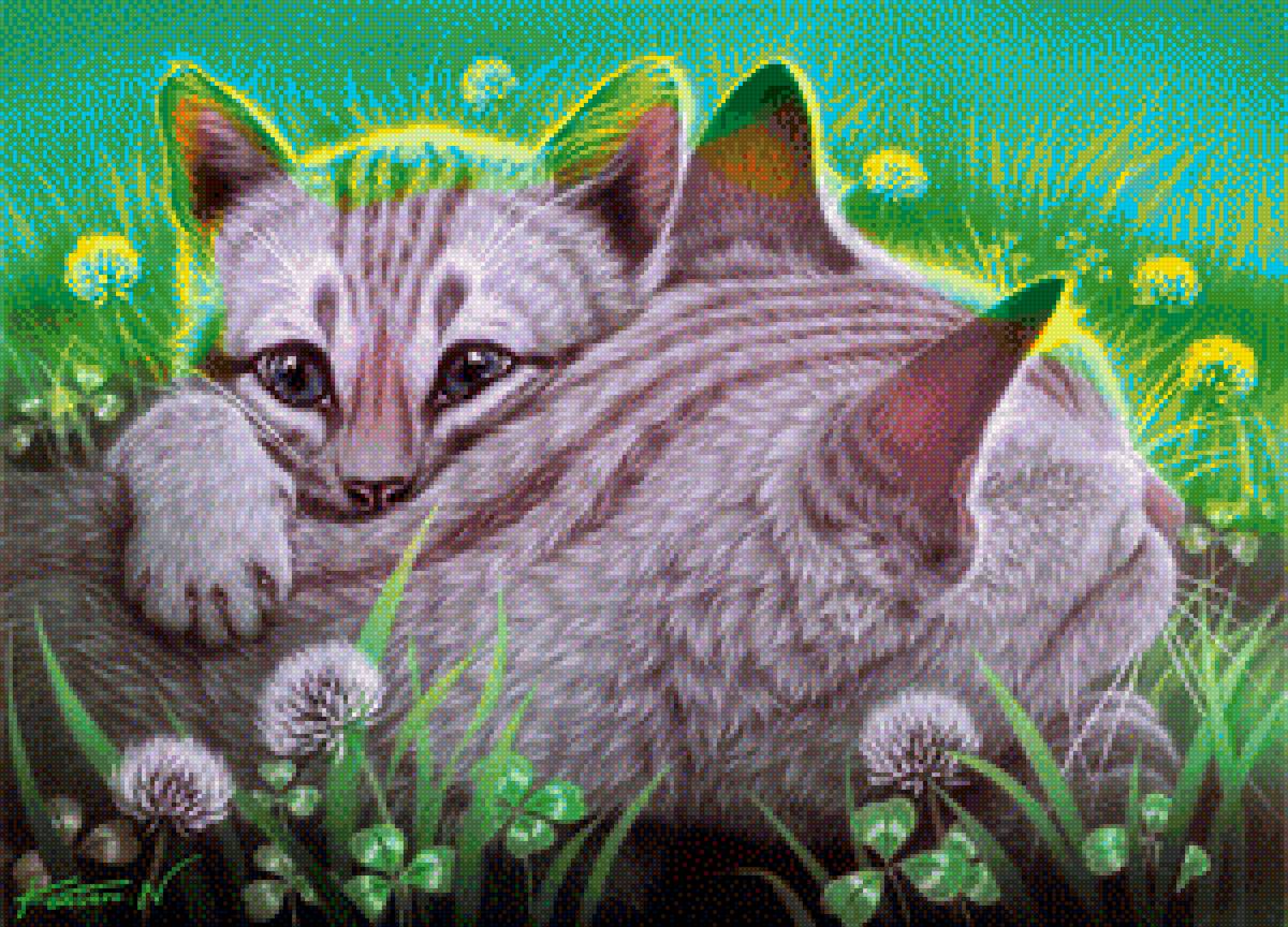 Мать и дитя - кошки - предпросмотр