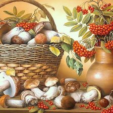 Схема вышивки «дары осени-02»