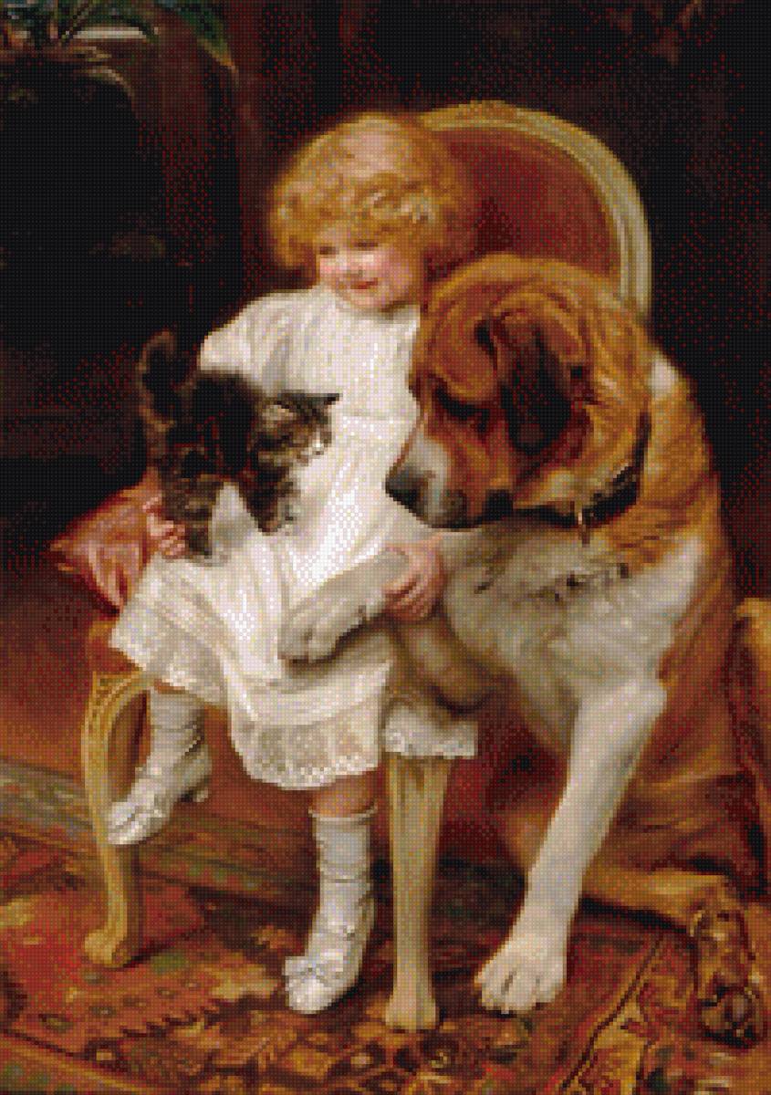 дети и животные - дети - предпросмотр