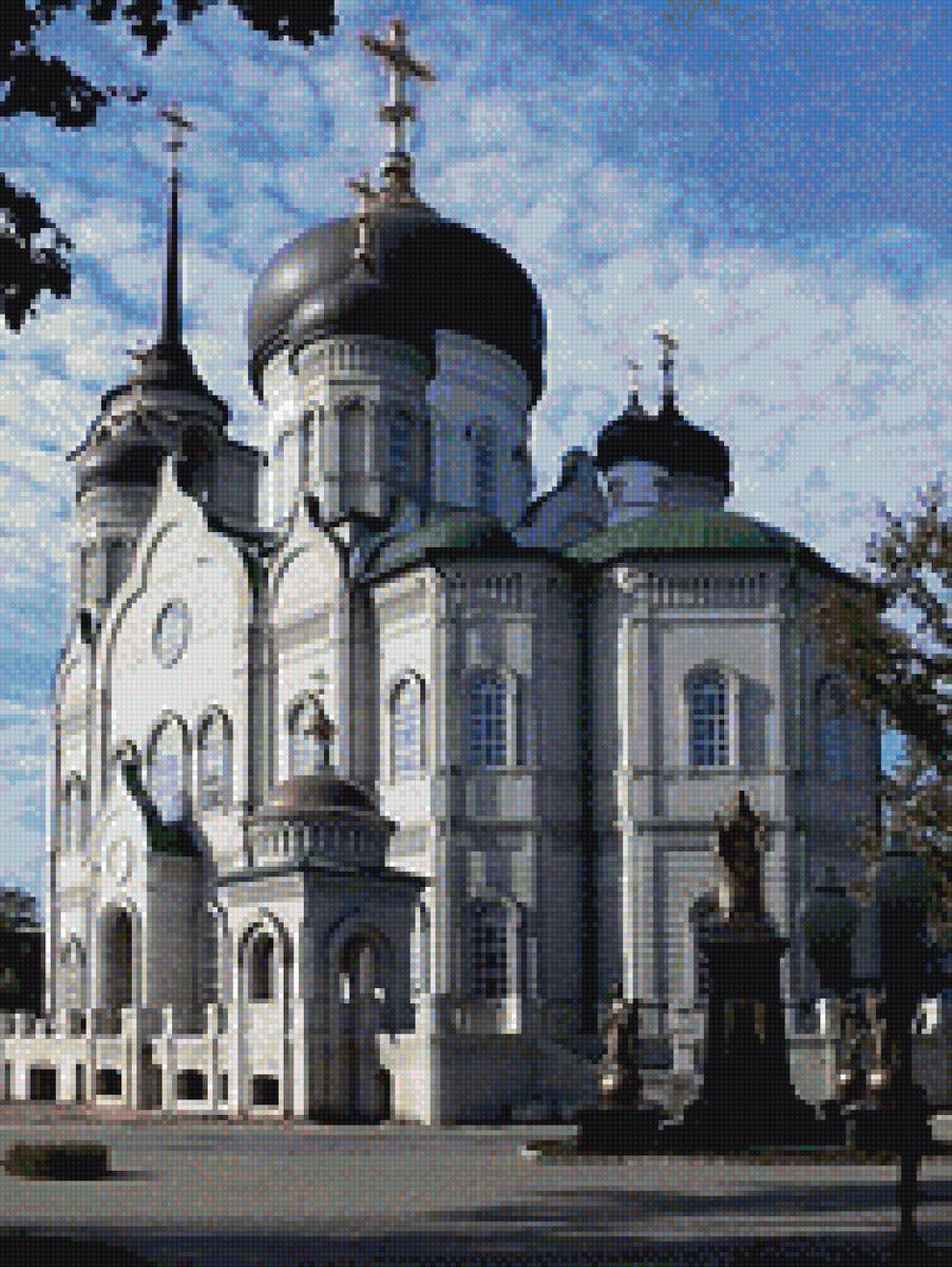 Самый известный российский храм. Храм Благовещенский в Воронеже.