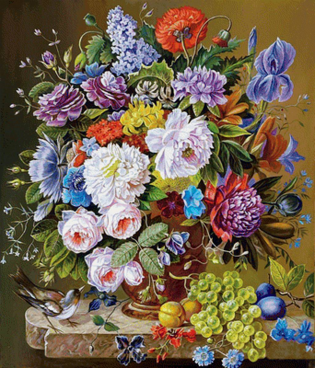 №1333176 - букеты, цветы, натюрморт - предпросмотр