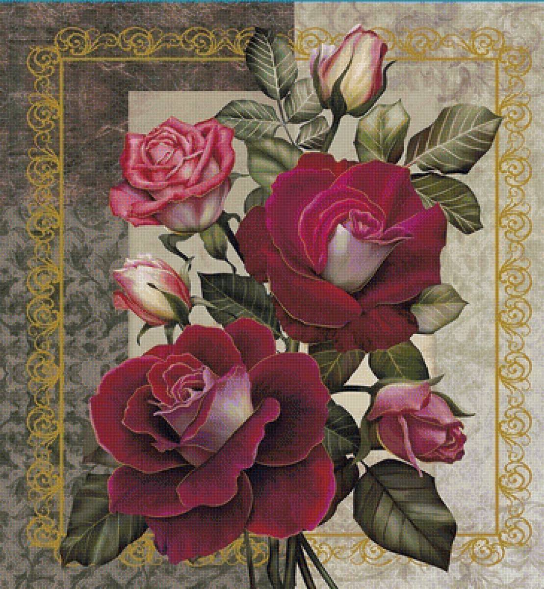 №1333192 - розы, букеты, цветы - предпросмотр