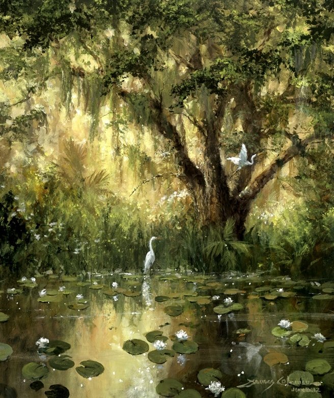 цапли - птицы - оригинал